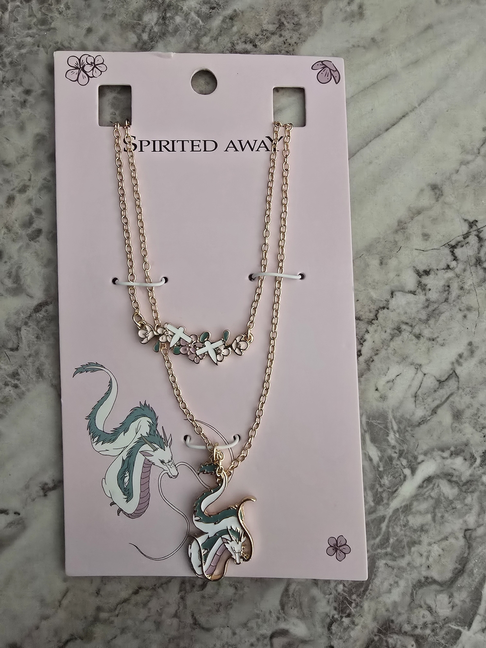 Studio Ghibli Spirited Away Layered Necklace